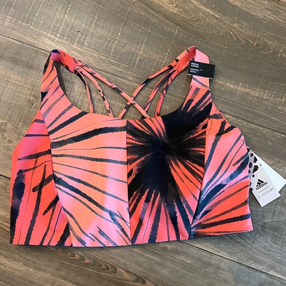 adidas Other - ADIDAS X 11 HONORE MEDIUM SUPPORT SPORTS BRA SIZE 2X NEW